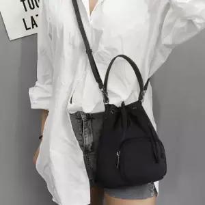 [디어백] 가벼운 앞포켓 복조리 미니 버킷백 CH3081Y