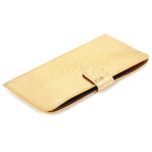 SCOAN 골드가죽 금색 황금색 베루 카드 슬림 장지갑 1048