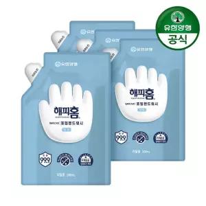 해피홈 SAFE365 핸드워시 리필형 무향 200ml x 4개