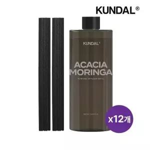 쿤달 퍼퓸 디퓨저 리필 아카시아모링가 500ml x12개