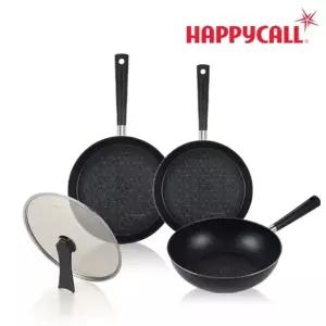 [해피콜] 크로커다일 디렉션 프라이팬 4종 세트