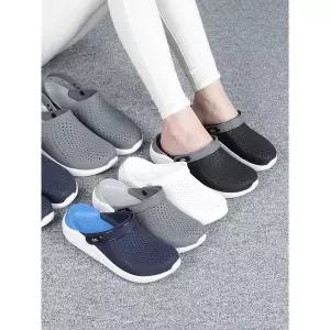 [하프클럽/]남녀공용 펀칭 아쿠아 샌들_25S096