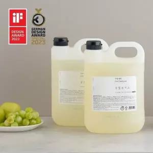 [생활공작소]친환경 대용량 주방세제 4L 1+1 (향 선택)