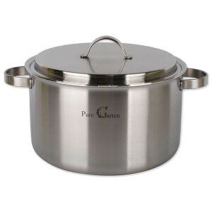 [NS홈쇼핑]PN풍년 통5중 퓨어가르텐 고급스텐냄비(28곰솥) 인덕션겸용 스테인레스곰솥 대곰통 삼계탕냄..