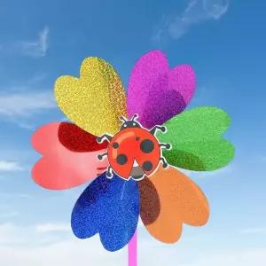 플라이 행사 파티용 바람게비 10p 바람개비 반짝반짝 (WFHJJKT)