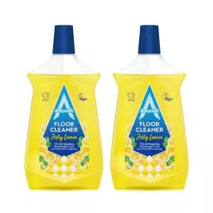 아스토니쉬 바닥 클리너 제스티 레몬 1L 2개 광택 먼지제거 청소