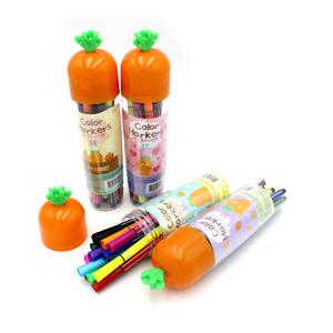 프랜즈 2000 당근 컬러 사인펜 12색