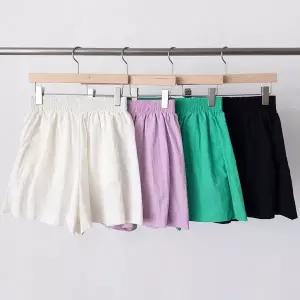 [하프클럽/]여성 워터밤 와이드핏 썸머 밴딩 반바지