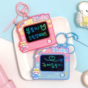 조선문방구 봄토끼 드로잉패드 키링