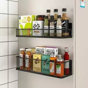 자석선반 냉장고 틈새 수납 무타공 현관문 세탁기