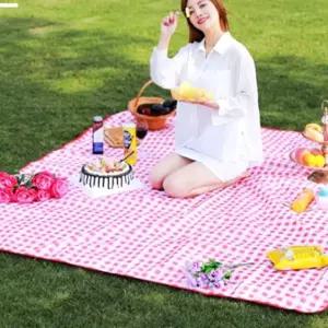 돗자리 레드체크 접이식 대형 매트 캠핑 피크닉돗자 (WFGTAP8)