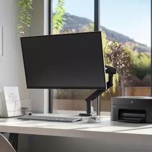 [카멜마운트]이지밸런스 고중량 가성비 싱글 모니터암 MSS2