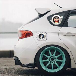 자동차 및 주유구 스티커 차량스티커  오토바이 자전거 창문 긁힘 방지 도라에몽 짱구 산리오