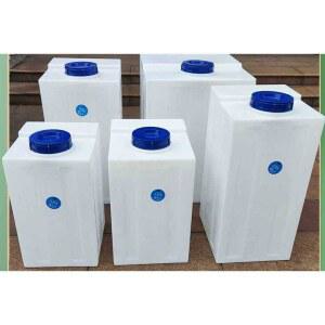 사각 물탱크 대형물통 식수통 통 원형 텃밭 농업용 말통 60L 스테인레스 흰색