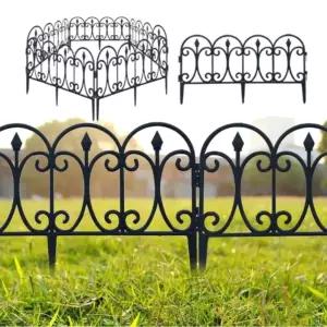 정원 화단 울타리 말뚝 아치형 텃밭 가든 낮은 파티션 휀스 구분 장식