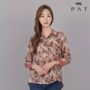 [PAT 여성] 플라워 메탈사 셔츠_1H61531