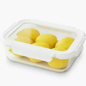 네오플램 클린 유리 반찬통 밀폐용기 전자레인지용기 1600ml