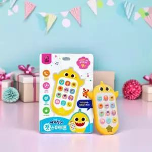 핑크퐁 아기상어 첫 스마트폰 사운드 전화기 소리나는 핸드폰 숫자 학습 동요 장난감 유아
