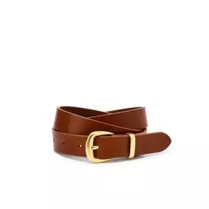 [롯데백화점]질스튜어트 [선물포장+쇼핑백] 브라운 프리미엄 통가죽 여성벨트 JABE5F121W2