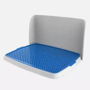 강아지 대형 배변판 화장실 마킹방지 패드판M 사이즈 가림막 포함