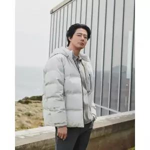 [K2](신세계 사우스시티)KMW24563 남성 구스 씬다운 시그니처 씬에어(THINAIR) 블랑(BLANC)
