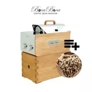 [이레플러스] 보카보카500 세트 원적외선 커피로스터(쿨러포함 세트). 해외서도 선풍적 인기 가정용, 소형 카페용 로스터기