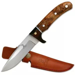 엘크릿지 ER-065 고정식 나이프 옹이나무 손잡이 캠핑나이프 우드핸들 캠핑칼 등산칼