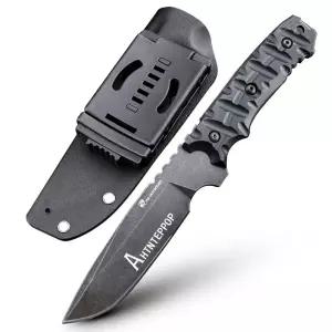 헥스 D-134 택티컬 나이프 고강도 고정식 캠핑 나이프 화강암 스톤워시 블레이드 등산칼 캠핑칼