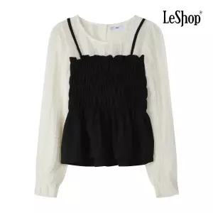 [롯데백화점]르샵 스모크 레이어드형 블라우스 BP8BL014A