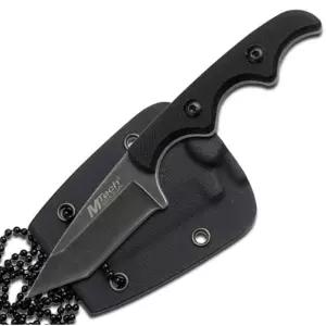 엠테크USA 미니 넥나이프 MT-673 스톤워시 목걸이칼 초소형 나이프