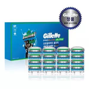질레트 프로글라이드 울트라 면도날 16입