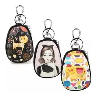 미니 키링 파우치 키홀더 열쇠고리 미니백 납작파우치 동전지갑 지갑파우치