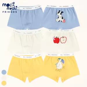 [몰리멜리프렌즈] 프렌즈남아드로즈팬티3종세트