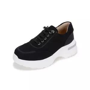 [무크]엠.무크 지안 울 키높이 스니커즈 블랙 516523311UA