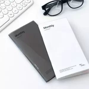 잼스튜디오 핸디 먼슬리 플래너 만년형 만년형 직장인다이어리 직장인 직장용 사무용