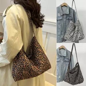 호피가방 레오파드 숄더백 크로스백 호피무늬 데일리가방 지퍼형 에코백