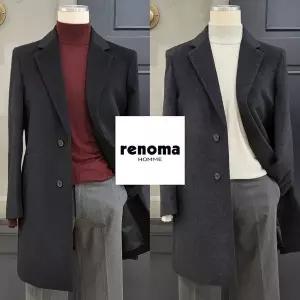갤러리아 레노마 25FW 신상 캐시미어 부드러운 체스터 코트 2종 택1 RRDIBH91-92A