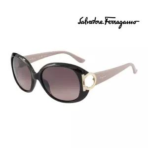 페라가모 명품 선글라스 SF668S 001 라운드 자외선차단 여자