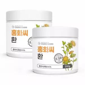 홍화씨환 국내산 홍아씨 홍하씨 분말환 우슬 두충 200gX2통