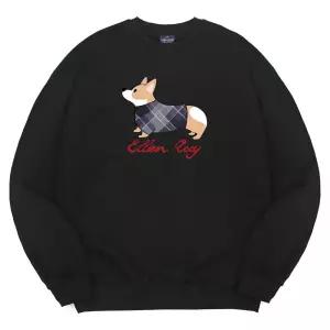 엘런아시 웰시코기 오버핏 맨투맨