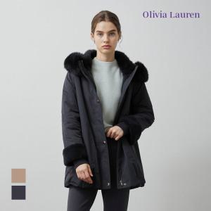 [올리비아로렌] 고가 퍼 패치 패딩_VOPKA4WA311
