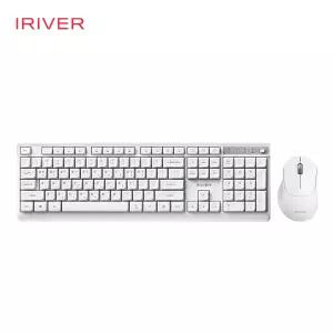 아이리버 WS101 항균 저소음 사무용 무선 키보드 무소음 마우스 세트 화이트