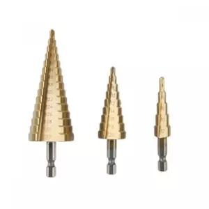 스텝 드릴티타늄코팅 3pcs 세트 (WFK5RD0)