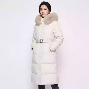 KARRA (77까지)리스트퍼후드롱패딩+벨트SET_A5W0068