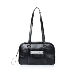 국내매장판 닉앤니콜 숄더백 크리스탈 LEATHER MINI BOSTON BAG_5 COLOR 467126