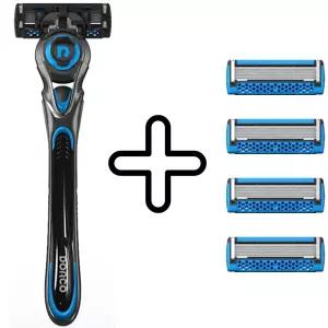 도루코 페이스7 II 프레쉬 면도기 핸들 1개 + 면도날 4개 gil