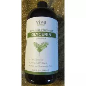 비바 내추럴 글리세린 100% 순수 식물성 USP등급 DIY 스킨 케어 베이스 32 온스