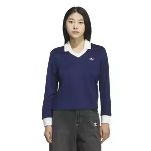 [아디다스오리지널스](타임스퀘어점패션관)[여성용] 브이-넥 LS KD1471 코디하기 쉬운 스타일리쉬 티셔츠