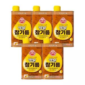 오뚜기 옛날 참기름 450ml x5개