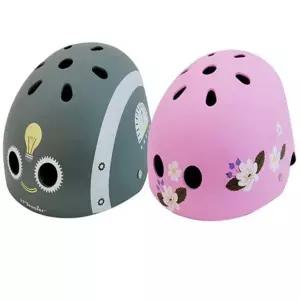 아동 헬멧 어반 스포츠 스케이트 어린이 헬멧 자전거 킥보드 보호 영유아 플라워 캐릭터 로봇